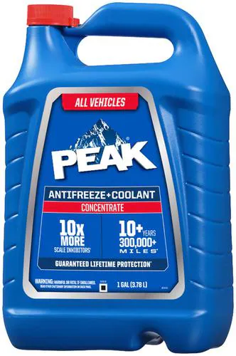 Peak 1 Gallon Yellow Concentrate Antifreeze/Coolant