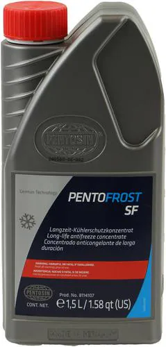 Pentosin Pentofrost 1.5 Liter Pink Concentrate Antifreeze/Coolant