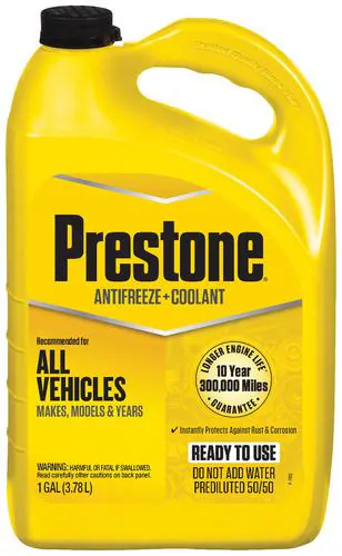 Prestone 1 Gallon Yellow 50/50 Antifreeze/Coolant