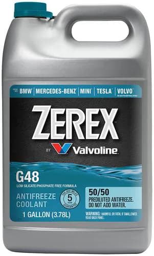 Zerex 1 Gallon Blue 50/50 Antifreeze/Coolant