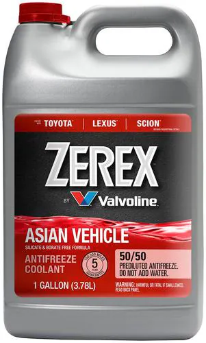 Zerex 1 Gallon Red 50/50 Antifreeze/Coolant