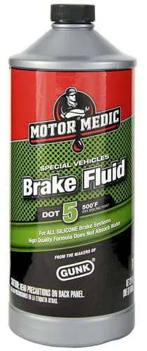 Motor Medic 1 Quart DOT 5 Brake Fluid
