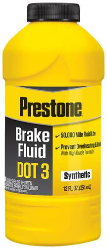 Prestone 12 Ounce DOT 3 Brake Fluid