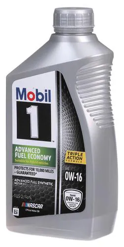 Mobil 1 Advanced Fuel Economy Full Synthetic Motor Oil 0W-16 1 Quart