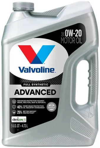 Valvoline SynPower Full Synthetic Motor Oil 0W-20 5 Quart