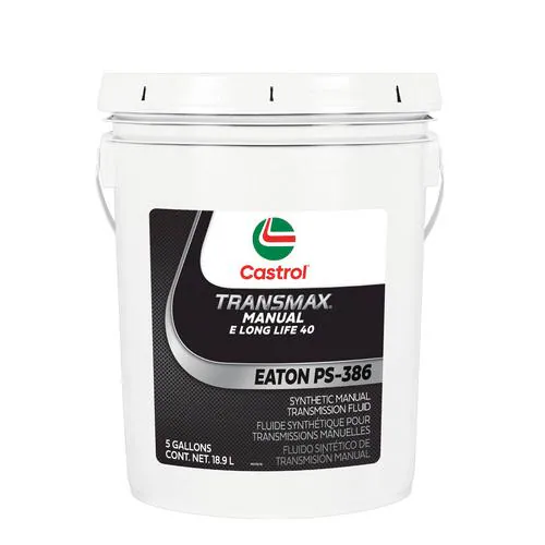 Castrol Transmax Full Synthetic Manual Transmission Fluid 75W-90 Transmax Manual E Longlife 40 5 Gallon
