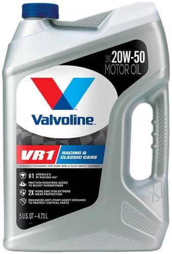 Valvoline Conventional Motor Oil 20W-50 5 Quart