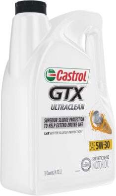 Castrol  GTX Ultraclean  Synthetic Blend Motor Oil