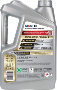 Mobil oil 1-123840 Extended Performance High Mileage
